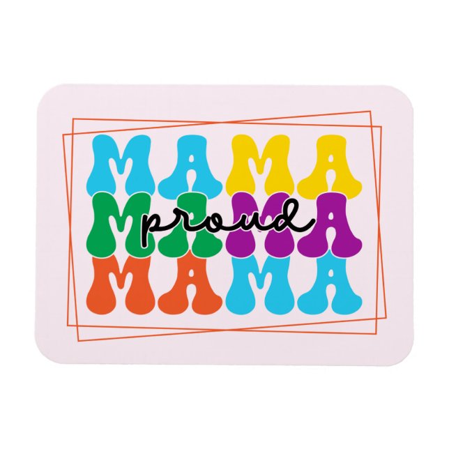 Proud Mama Autism Awareness Magnets (Horizontal)