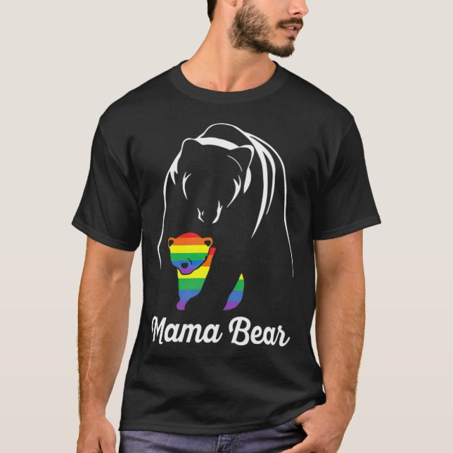 Proud Mama Bear Lgbt -standard-scale-4_00x T-Shirt (Front)
