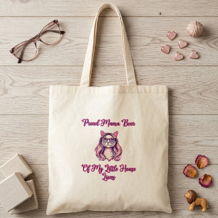 Proud Mama Bear Of My Little House Lions Cat Tote Bag