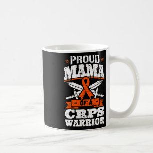 Proud Mama Of A Crps Warrior Rsd Awareness Ribbon Coffee Mug