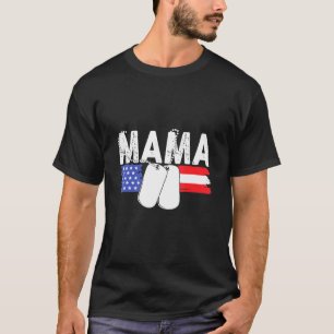 Proud Mama Veteran  Veteran Day T-Shirt