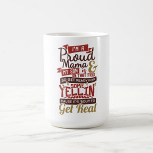 Proud Mama's Game Day Cheer! Coffee Mug