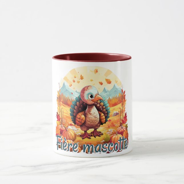 Proud mascot mug (Center)