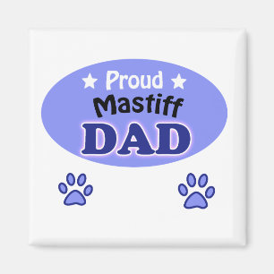 Proud Mastiff dad Magnet