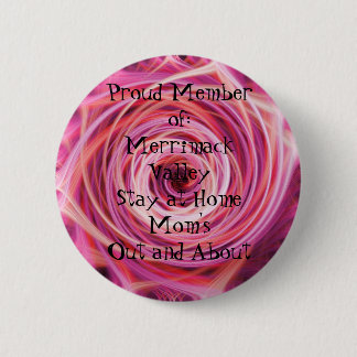 Proud Member of:Merrimack Valley Sta... 6 Cm Round Badge