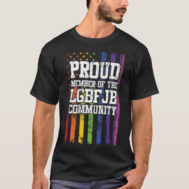 Proud Member Of The Lgbt Jb Community (1) -standar T-Shirt (Front)