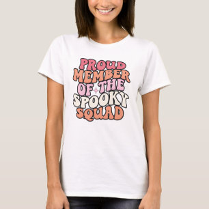 Proud Member of the Spooky Squad Halloween T-Shirt