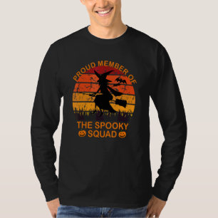 Proud Member Of The Spooky Squad Spooky Season Hal T-Shirt