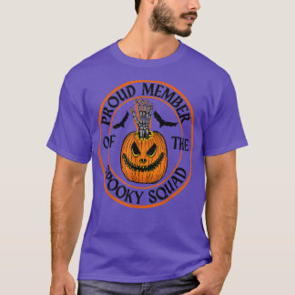 Proud Member Of The Spooky Squad Spooky Season Hal T-Shirt