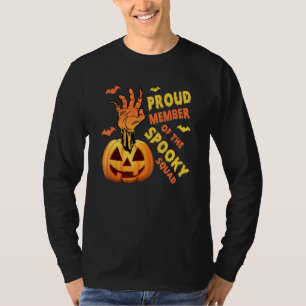 Proud Member Of The Spooky Squad Spooky Season Hal T-Shirt