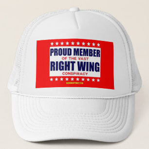 PROUD MEMBER OF THE VAST RIGHT WING CONSPIRACY TRUCKER HAT