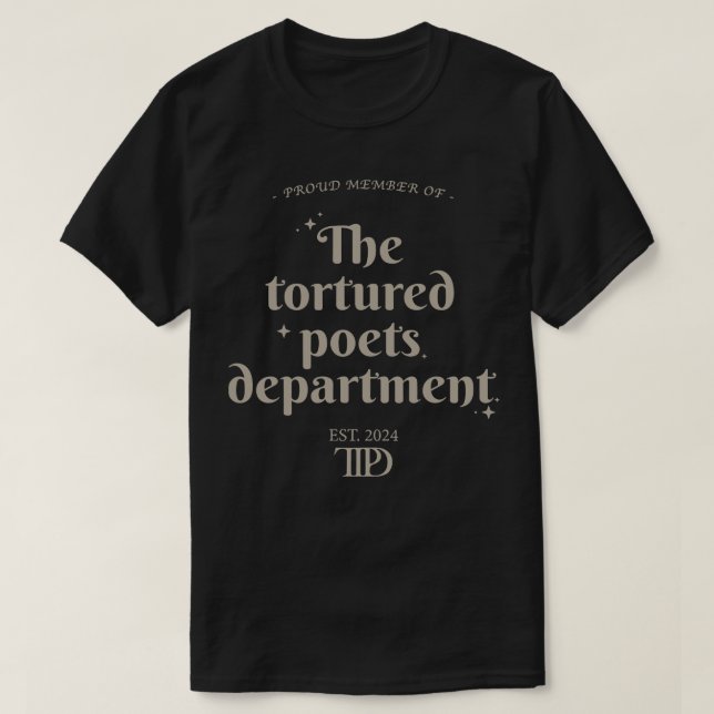 Proud member of TTPD TShirt (Design Front)