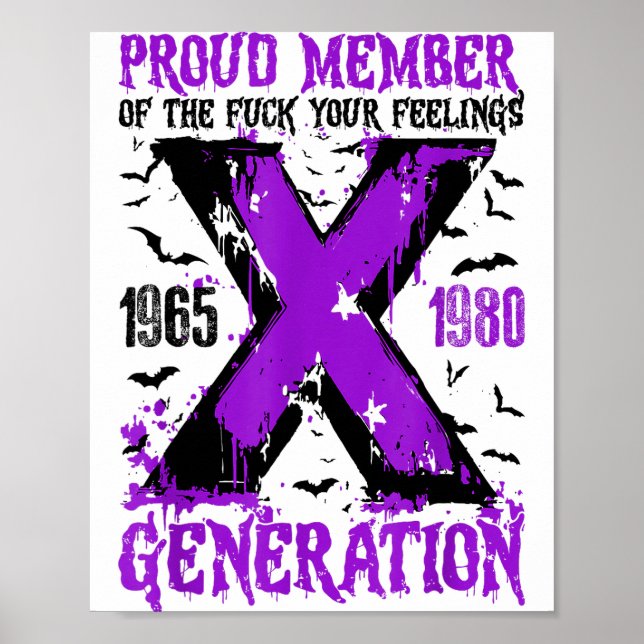 Proud Member X Generation For Your Feelings Hallow Poster (Front)