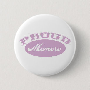 Proud Memere 6 Cm Round Badge