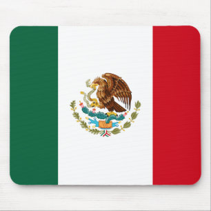 Proud Mexican Flag Mouse Mat