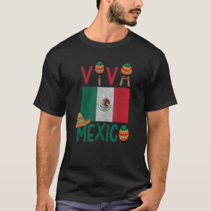 Proud Mexican Independence Day Fiesta Cinco Mayo M T-Shirt