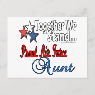 Proud Military Aunt Postcard