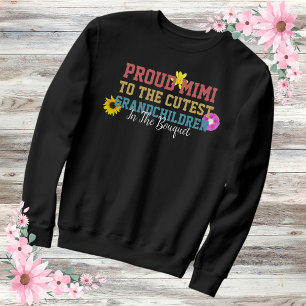 Proud Mimi Floral Grandma-Life Retro Sweatshirt