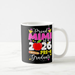Proud mimi of 2026 pre-k graduate mothers day coffee mug