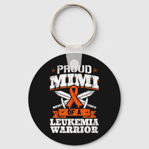 Proud Mimi Of A Leukaemia Warrior Grandma Awarenes Key Ring