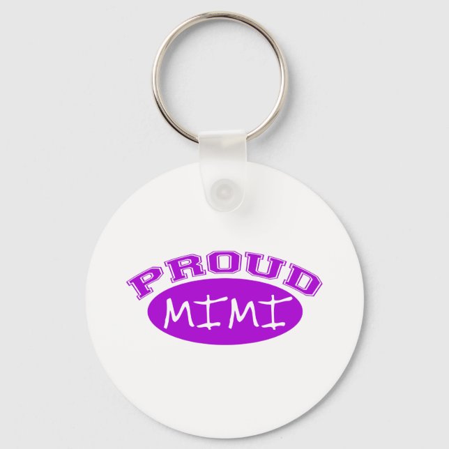 Proud Mimi (Purple) Key Ring (Front)