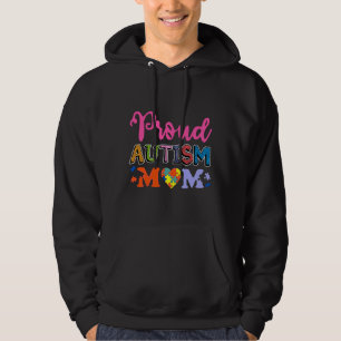 Proud Mom Autism Awareness Family Matching Hoodie