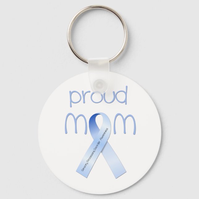 Proud Mom Key Ring (Front)