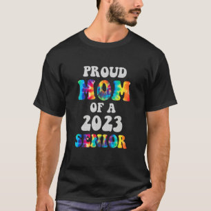 Proud Mom Of A 2023 Senior Graduation 2023 Mom Rai T-Shirt
