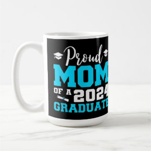 Proud Mom of a 2024 Graduate School Graduation Coffee Mug