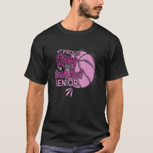 Proud Mom Of A Basketball Senior 2023 T-Shirt