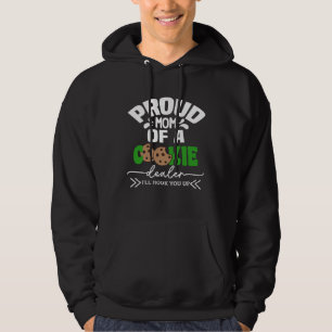 Proud Mom Of A Cookie Dealer Scout Girl Troop Lead Hoodie