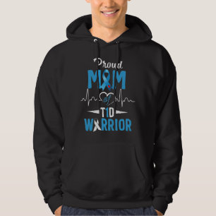 Proud Mom Of T1D Warrior Type 1 Diabetes Awareness Hoodie