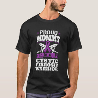 Proud Mommy Of A Cystic Fibrosis Warrior Awareness T-Shirt