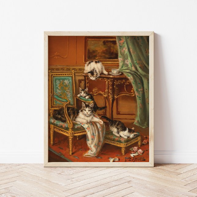 Proud Mother Cat | Jules Le Roy Poster (Creator Uploaded)