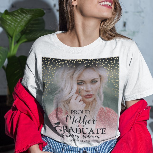 Proud Mother Graduate | Photo T-Shirt (Creator Uploaded)