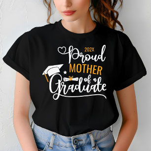 Proud Mother of a Graduate Parent Custom T-Shirt