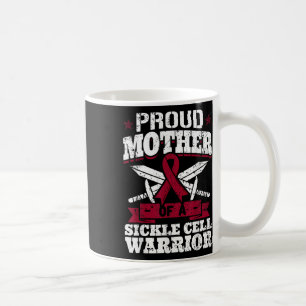 Proud Mother Of A Sickle Cell Warrior Scd Awarenes Coffee Mug