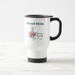 Proud Mum-Aeroplane It's a Boy tshirts and gifts Travel Mug