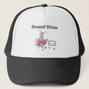 Proud Mum-Aeroplane It's a Boy tshirts and gifts Trucker Hat