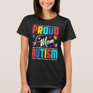 Proud Mum Autism Awareness Family Matching Autism T-Shirt