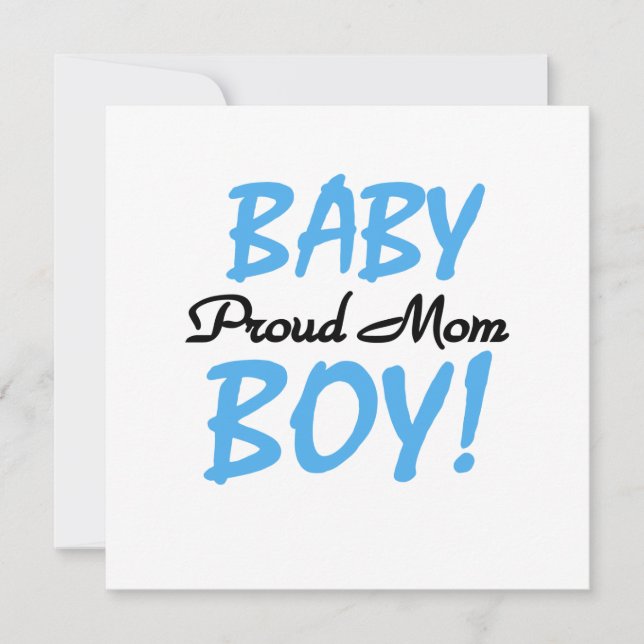 Proud Mum Baby Boy Gifts (Front)