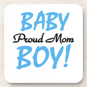 Proud Mum Baby Boy Gifts Coaster