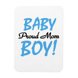 Proud Mum Baby Boy Gifts Magnet