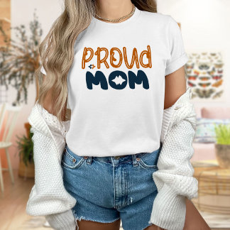 Proud Mum, Baseball T-Shirt