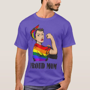 Proud Mum Lgbt Gay Strong Woman 4930  T-Shirt