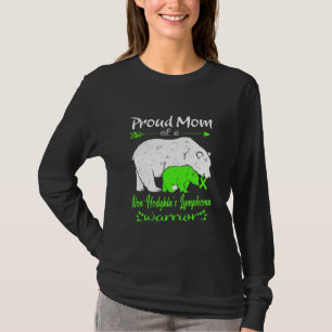 Proud Mum Non Hodgkin's Lymphoma Warrior  T-Shirt