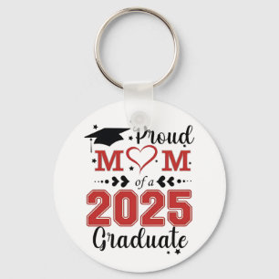 Proud Mum of 2025 Graduate Graduation Mother Day Key Ring