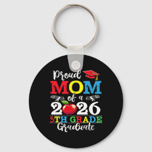 Proud Mum Of 2026 5th Grade Graduate Mother's Day Key Ring
