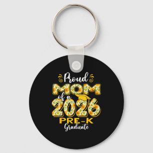 Proud mum of 2026 pre-k graduate mothers day key ring