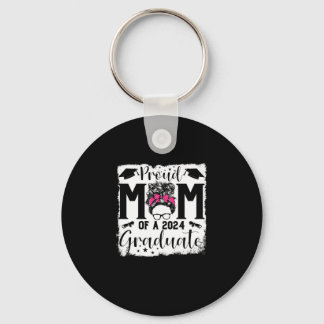 Proud Mum Of A 2024 Graduate Class Of 2024 Senior Key Ring